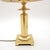 Vintage Brass Table Lamps with Velvet Shades, 1970s, Set of 2 For Sale - Image 9 of 10