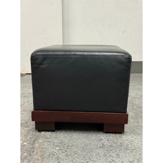 Baker Furniture Company Coach for Baker Furniture Manhattan Ottoman, Circa 2003 For Sale - Image 4 of 12