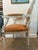 1960s 1960s Round Back Louise XVI Leather Chair For Sale - Image 5 of 7