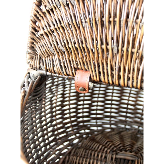 Vintage Wicker Picnic Basket Chairish