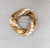Vintage 1960s Signed Napier Goldtone Faux-Pearl Wrapped Circle Brooch For Sale In Philadelphia - Image 6 of 7