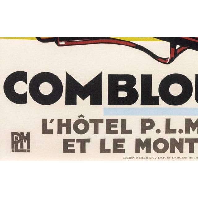 Pierre Commarmond Combloux Golf Travel Poster For Sale In New York - Image 6 of 9