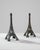 This pair of brass decorations in the shape of the Eiffel tower conjures the romance of a voyage to Paris. Made in France...