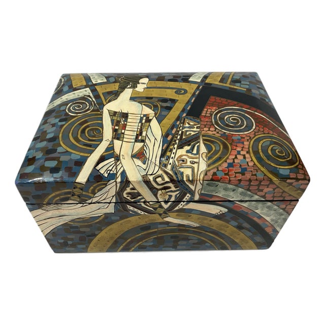 1990s French Art Deco Style Box For Sale