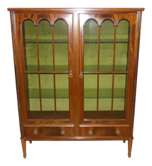 Display Cabinet in Mahogany, 1978