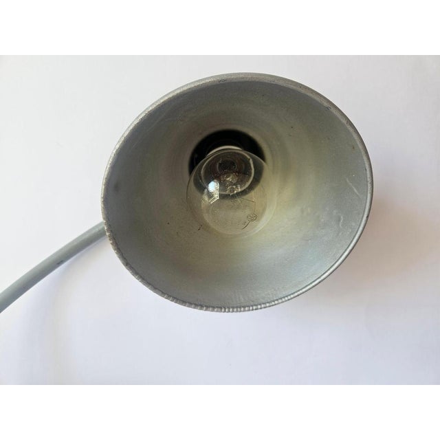 Industrial Bauhaus Desk Lamp with Glass Base by Marianne Brandt for Kandem, 1930s For Sale - Image 11 of 17