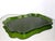 1970s 1970s Spisani for Svenskt Tenn Barockbrickan Green Acrylic Tray For Sale - Image 5 of 12