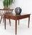 Knoll Risom one drawer oiled walnut tapered legs end side table stand decor mint.
