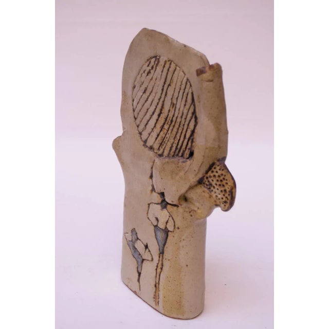 1974 Studio Stoneware "Bird in Tree" Sculpture Signed Pollack For Sale In New York - Image 6 of 13