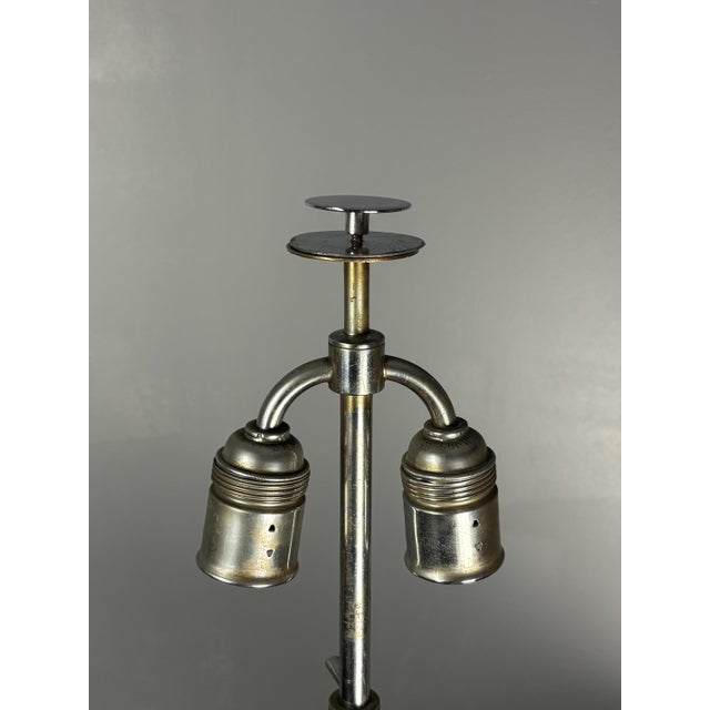 Art Deco Congo Series Table Lamp by Paul Haustein for WMF Ikora, 1920s For Sale - Image 12 of 15