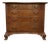 20th Century Vintage Eldred Wheeler Cherry Wood Serpentine Chest For Sale