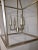 Original retail $2172, stylish Currey & Co. Modern Large SIlver Finished Denison Lantern, showroom floor sample