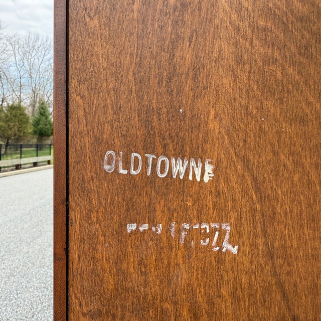 1970s Statton Private Collection Queen Anne / New England Solid Cherry 11 Drawer Highboy Dresser in Oldtowne Cherry For Sale - Image 13 of 18