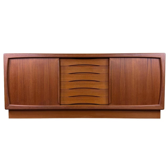 Vintage Danish Teak Sideboard from Dyrlund, 1970s For Sale - Image 18 of 18
