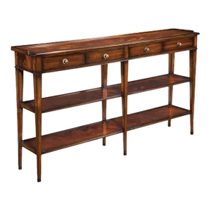 Woodbridge Furniture Neo-Classic Console Table, Margate Finish