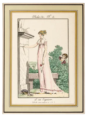Il va l'Apaiser - From Modes et Manières du jour à Paris\. Early 19th Century