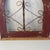 Rustic Farmhouse Gothic Style Arched Window Fleur-De-Lis Red Yellow Chipped Wood Hanging Wall Decor, Set of 2 For Sale - Image 4 of 14