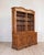 Italian Italian 19th Century Walnut Bookcase with Architectural Design For Sale - Image 3 of 13