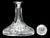 Early 20th Century Sterling Cuffed Cut Crystal Petite Liqueur Decanter For Sale - Image 5 of 6