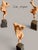 Campbell G Paxton Signed Contemporary Clay Figurative Sculpture-Wood Base-Modern For Sale - Image 9 of 11