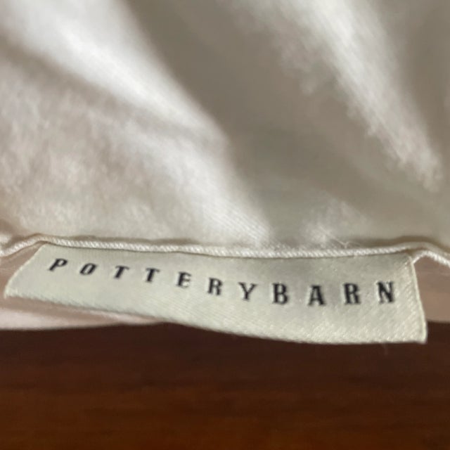 Textile Tribal Kilim Large Pillow Covers With Feather Down Inserts - Pottery Barn - Set of 2 For Sale - Image 7 of 12