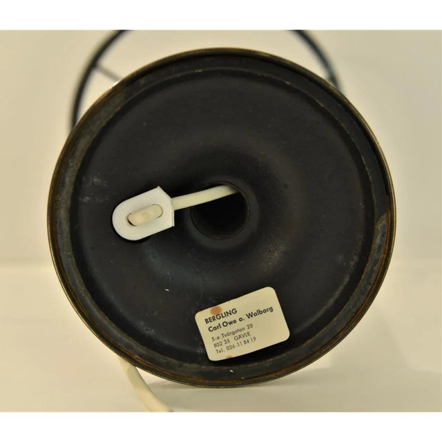 Swedish Art Deco Grace Period Table Lamp by Karlskrona Lampfabrik, Sweden For Sale - Image 12 of 13