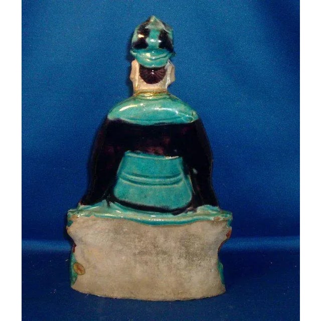 Chinese Ming Dynasty Official in Traditional Dress Seated Figure For Sale In New York - Image 6 of 10