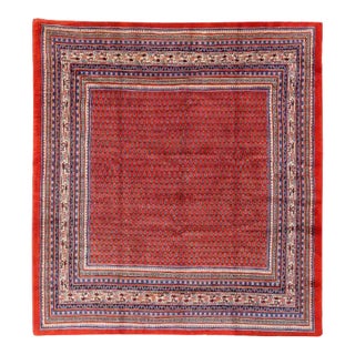 Pasargad DC Red Persian Sarouk Mirr For Sale