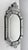 Vintage Octagonal Beveled Venetian Mirror, Circa 1940’s For Sale - Image 10 of 11