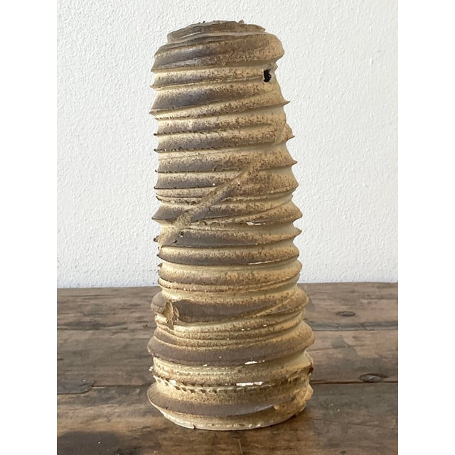 Vintage Original Studio Pottery Vase For Sale - Image 4 of 12