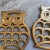1970s 1970s Brass Owl Trivets- a Pair For Sale - Image 5 of 9