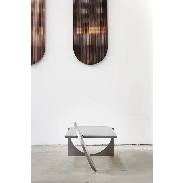 Silver Ridiculous One Table by Frank Penders For Sale - Image 8 of 10