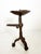 French cast iron workshop candlestick, made in France in the 1950s. This sculptural piece in raw cast iron features a...