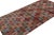 This vintage 5x9 Art Deco rug, hand-knotted in wool, circa 1960-1970, features a mid-century take on Art Deco...