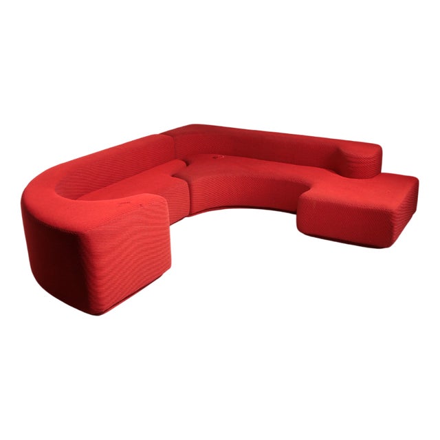 Lara Modular Sofa by Roberto Pamio for Stilwood, 1950s, Set of 2 For Sale