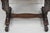 Antique Renaissance Revival Carved Winged Maiden Walnut Mirror Top Side Table For Sale - Image 10 of 11