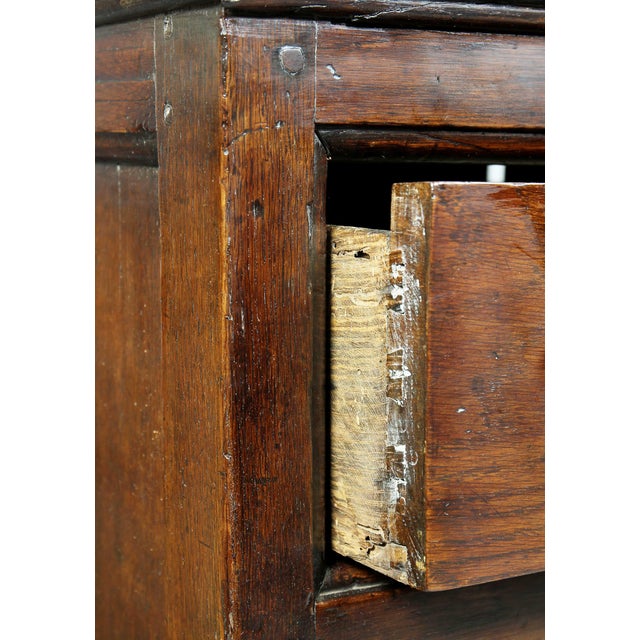 Late 18th Century Late 18th Century George III Oak Sideboard For Sale - Image 5 of 10