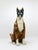 Boxer Dog Life-Size Majolica Statue Sculpture in Glazed Ceramic, Italy, 1970s For Sale - Image 14 of 18