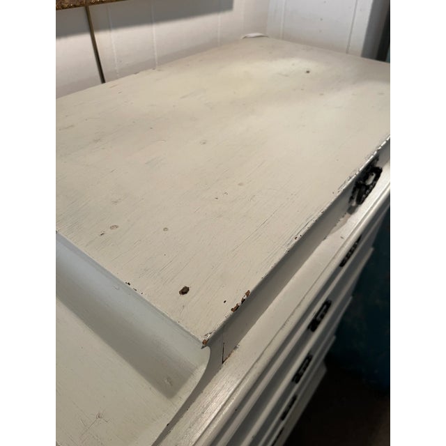 Paint Late 19th Century Antique Swedish Gustavian Chest of Drawers For Sale - Image 7 of 10