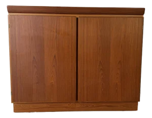 1960s Mid Century Skovby Møbelfabrik Danish Teak Cabinet – Made in Denmark