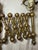Antique Expandable Extendable Brass Industrial Electric Wall Sconce Fixture Lamp For Sale - Image 9 of 12