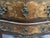 Louis xv style bombé commode marquetry veneer on oak floral marquetry on all sides breccia marble top good condition...