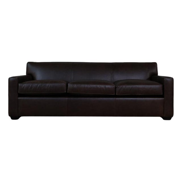 Theodore Leather Sofa For Sale
