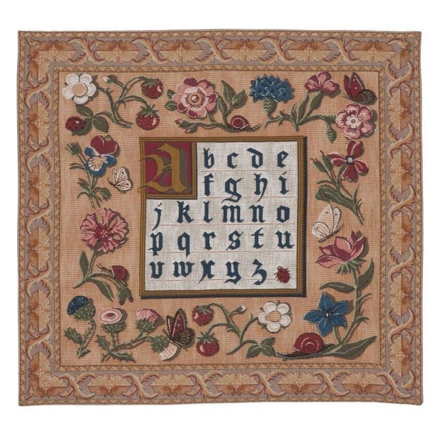 This beautiful tapestry is woven on a jacquard loom by skilled weavers, keeping alive the centuries old tradition of...