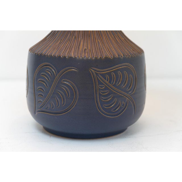 Mid-Century Danish Ceramic Table Lamp by Bromølle Keramik, 1960s For Sale - Image 14 of 15