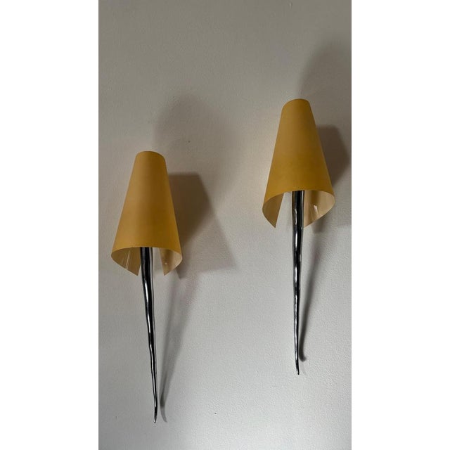 Vintage Medusa Wall Lights by Pete Sans, 1980s, Set of 2 For Sale - Image 3 of 17