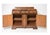 Vintage Tudor Revival Carved Oak Buffet Server / Sideboard For Sale - Image 4 of 7