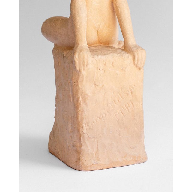 Sculpture Materials Carin Nilsson, Nude Female, 1944, Plaster For Sale - Image 7 of 9