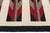 Modern Navajo-Style Handmade Wool Rug – Geometric Flatweave in Red and Beige For Sale - Image 10 of 11