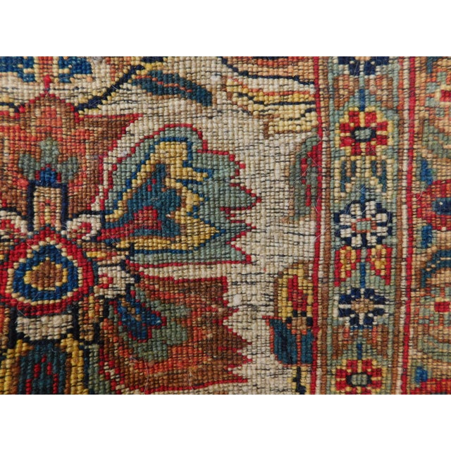Genuine Hand Knotted Rug. 10'x 13'8" For Sale - Image 12 of 13